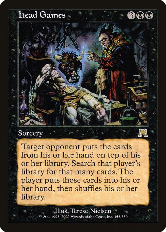 Head Games 155 (Onslaught)  - Foil | Good Games Adelaide SA