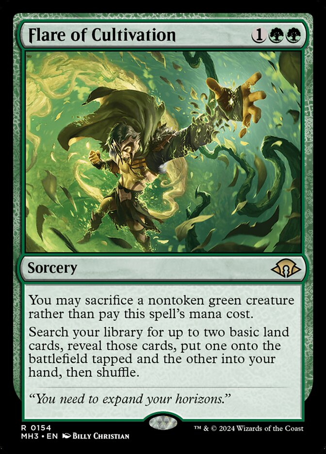 Flare of Cultivation 154 (Modern Horizons 3)  - Foil | Good Games Adelaide SA