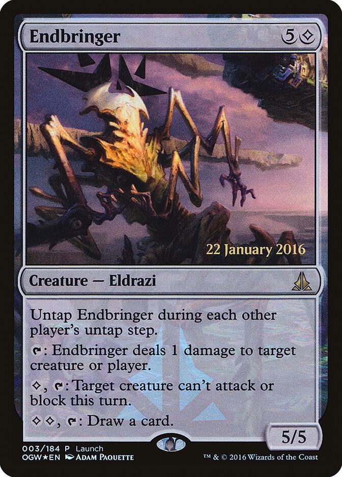 Endbringer 3 (Launch Party & Release Event Promos)  - Foil | Good Games Adelaide SA