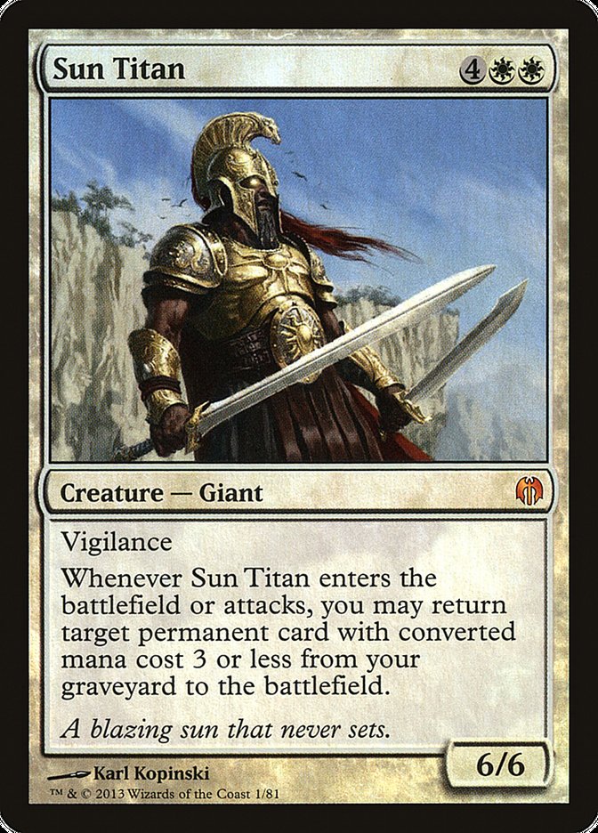 Sun Titan [Duel Decks: Heroes vs. Monsters] | Good Games Adelaide SA