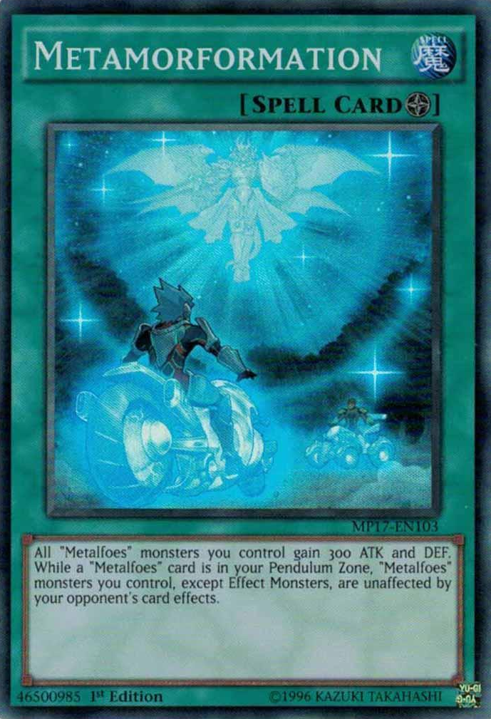 Metamorformation [MP17-EN103] Super Rare | Good Games Adelaide SA