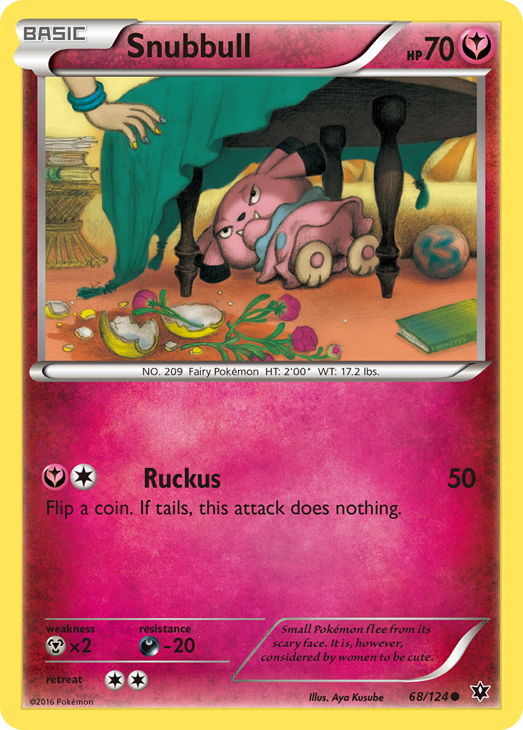 Snubbull (68/124) [XY: Fates Collide] | Good Games Adelaide SA