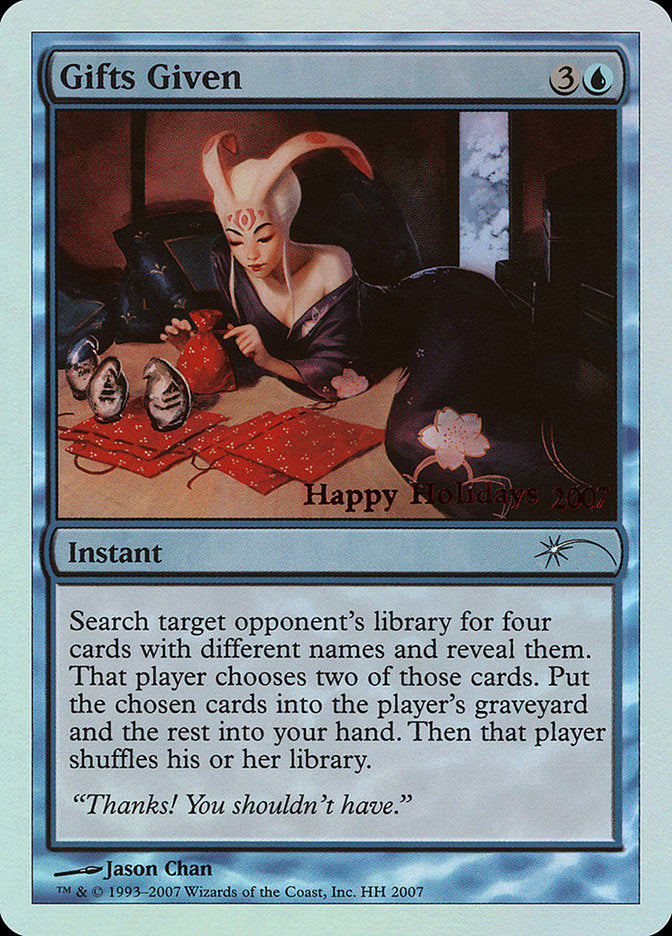 Gifts Given 2007 (Special Occasion)  - Foil | Good Games Adelaide SA
