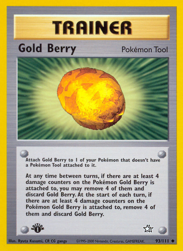 Gold Berry (93/111) [Neo Genesis 1st Edition] | Good Games Adelaide SA