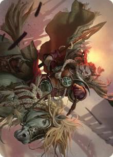 Eomer of the Riddermark Art Card 9 (Art Series: Universes Beyond: The Lord of the Rings: Tales of Middle-earth)  | Good Games Adelaide SA