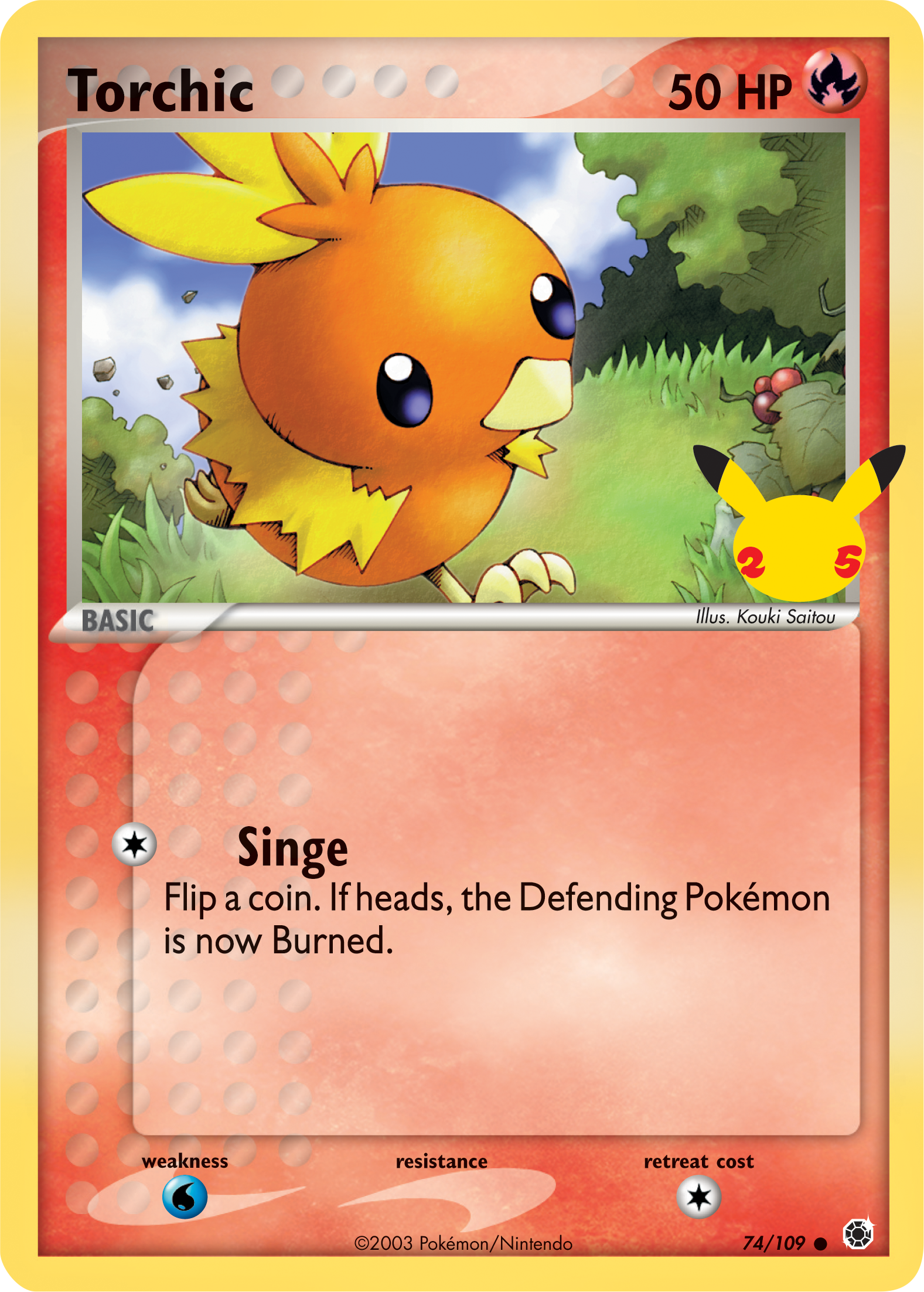 Torchic (74/109) [First Partner Pack] | Good Games Adelaide SA