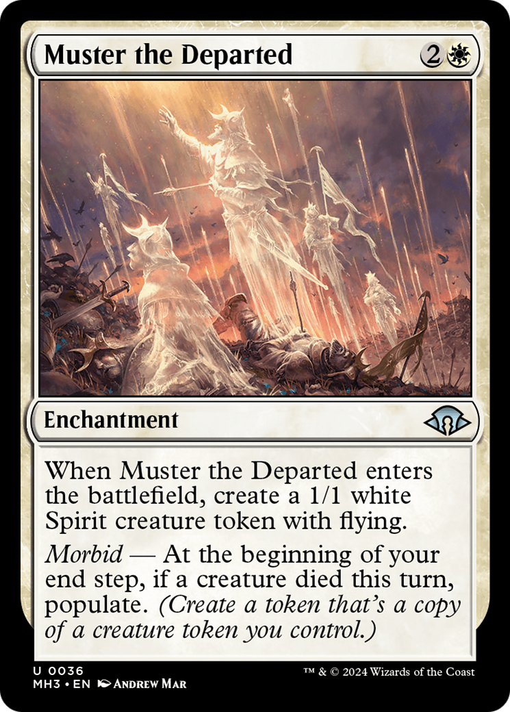 Muster the Departed [Modern Horizons 3] | Good Games Adelaide SA