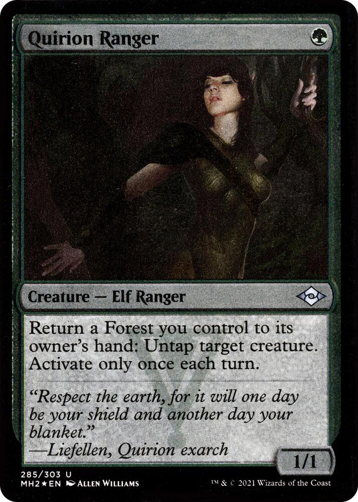 Quirion Ranger Foil Etched 285 (Modern Horizons 2)  - Foil | Good Games Adelaide SA