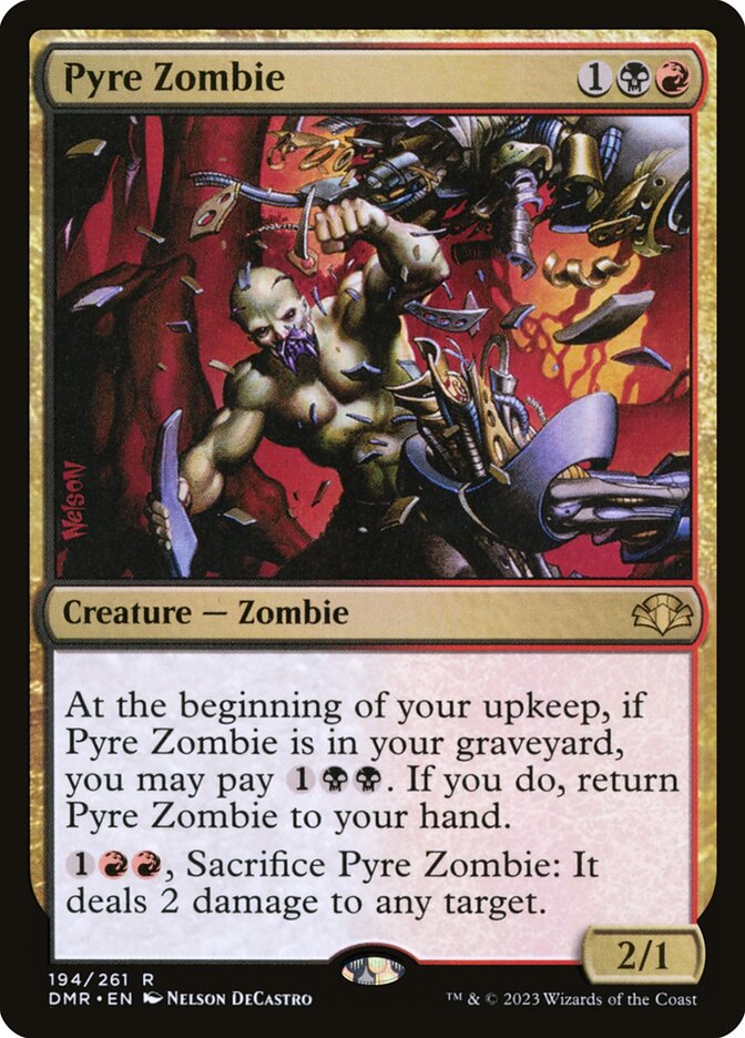 Pyre Zombie 194 (Dominaria Remastered)  | Good Games Adelaide SA