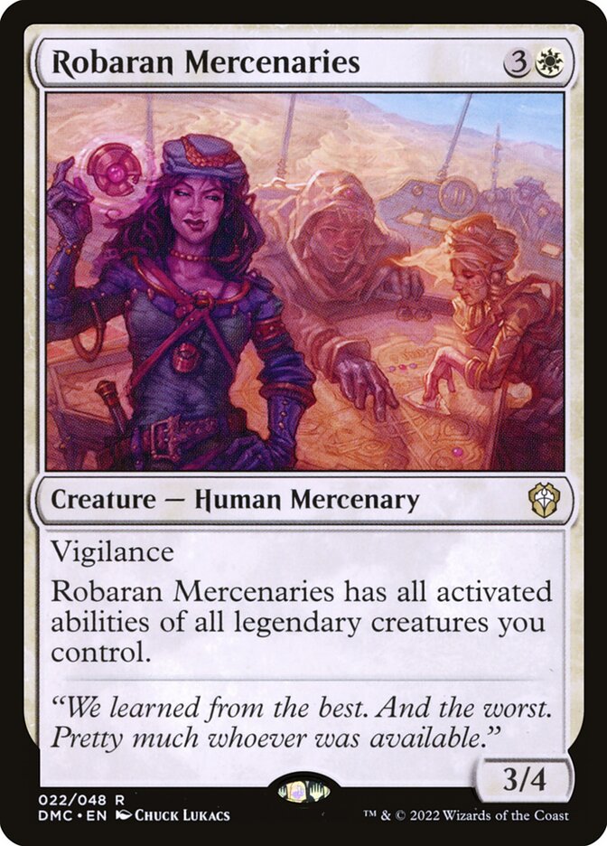 Robaran Mercenaries 22 (Commander: Dominaria United)  - Foil | Good Games Adelaide SA