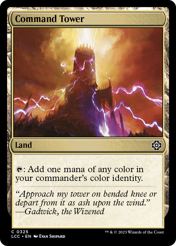 Command Tower [The Lost Caverns of Ixalan Commander] | Good Games Adelaide SA