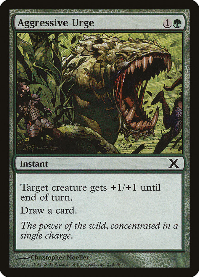 Aggressive Urge [Tenth Edition] | Good Games Adelaide SA
