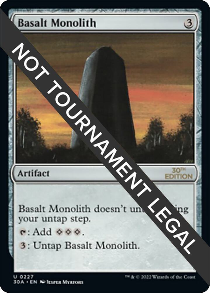 Basalt Monolith 227 (30th Anniversary Edition)  | Good Games Adelaide SA