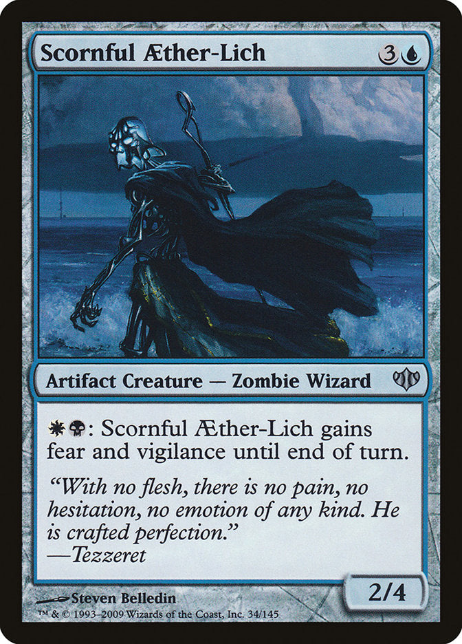 Scornful Aether-Lich 34 (Conflux)  - Foil | Good Games Adelaide SA