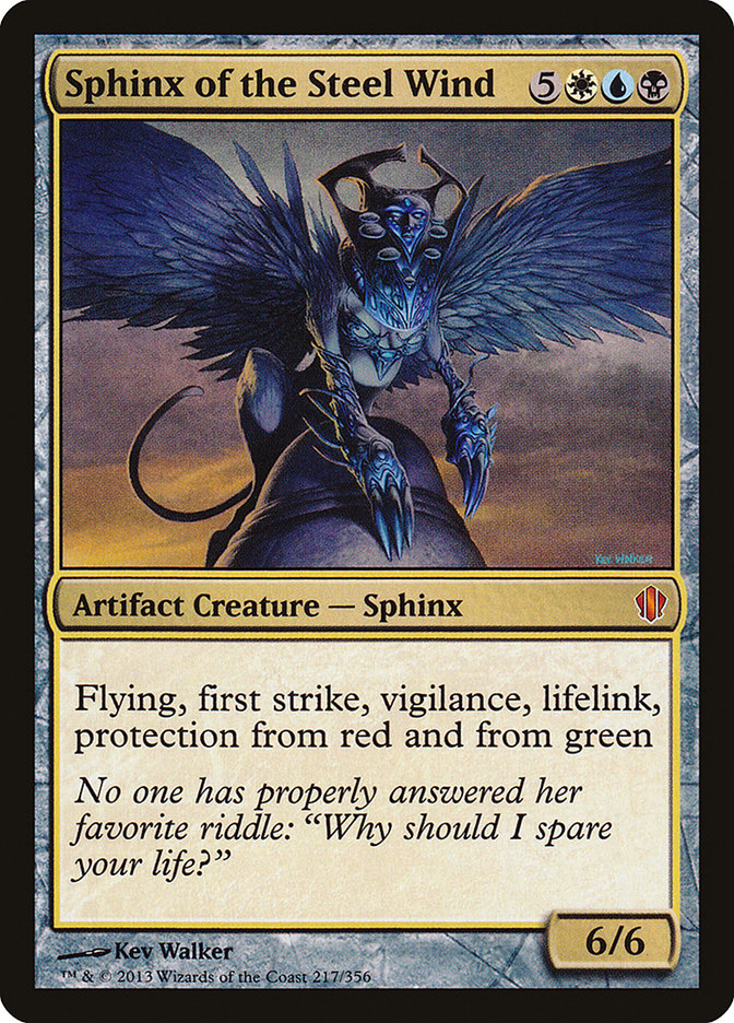 Sphinx of the Steel Wind [Commander 2013] | Good Games Adelaide SA