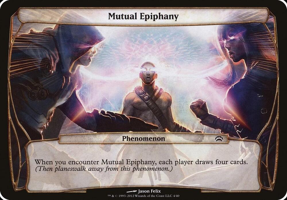 Mutual Epiphany Planechase 2012 4 (Oversize Cards)  | Good Games Adelaide SA