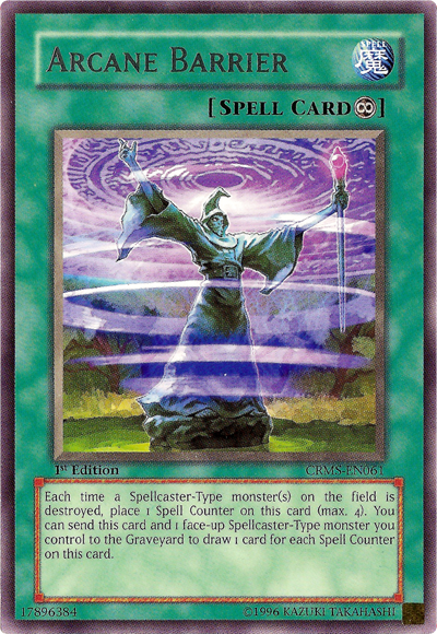 Arcane Barrier [CRMS-EN061] Rare | Good Games Adelaide SA