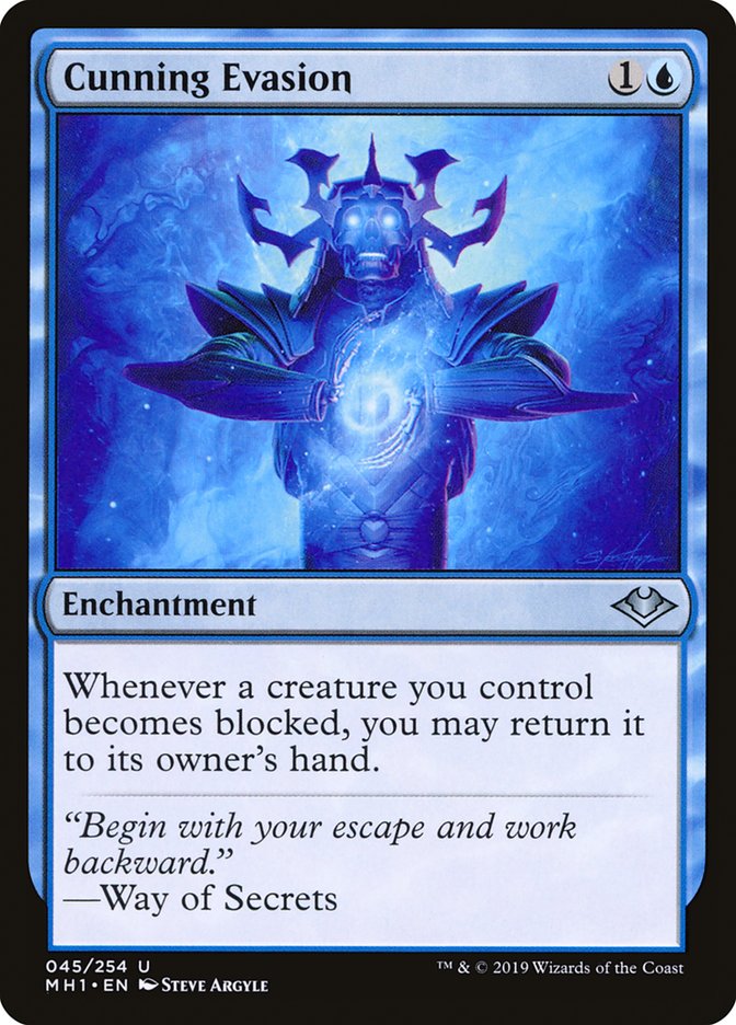 Cunning Evasion 45 (Modern Horizons)  | Good Games Adelaide SA