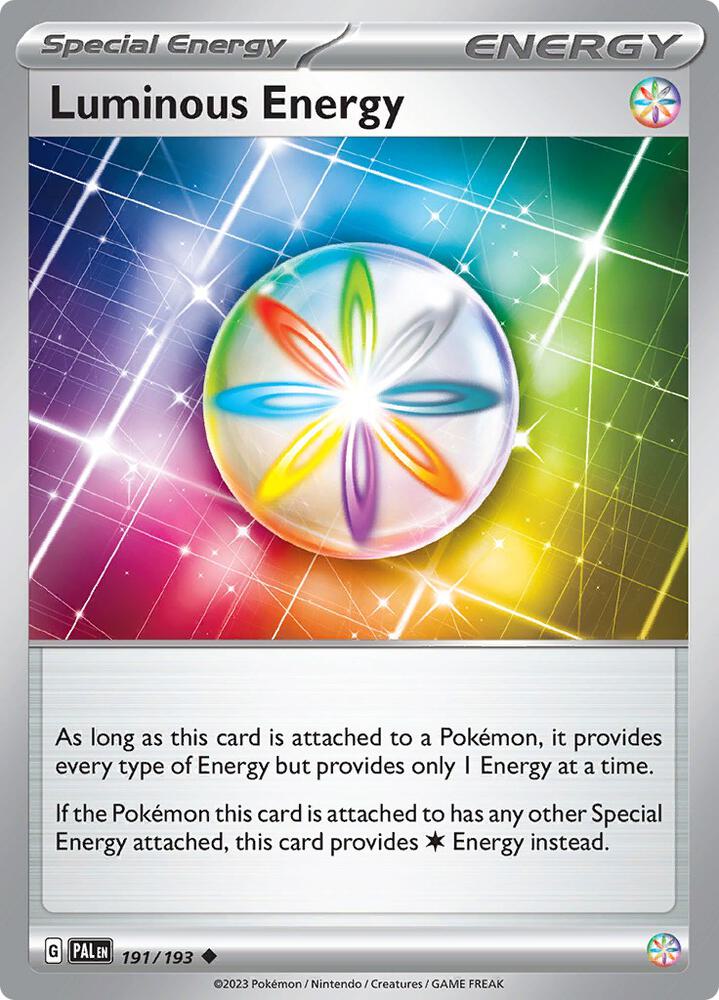 Luminous Energy 191/193 (SV02: Paldea Evolved)  | Good Games Adelaide SA