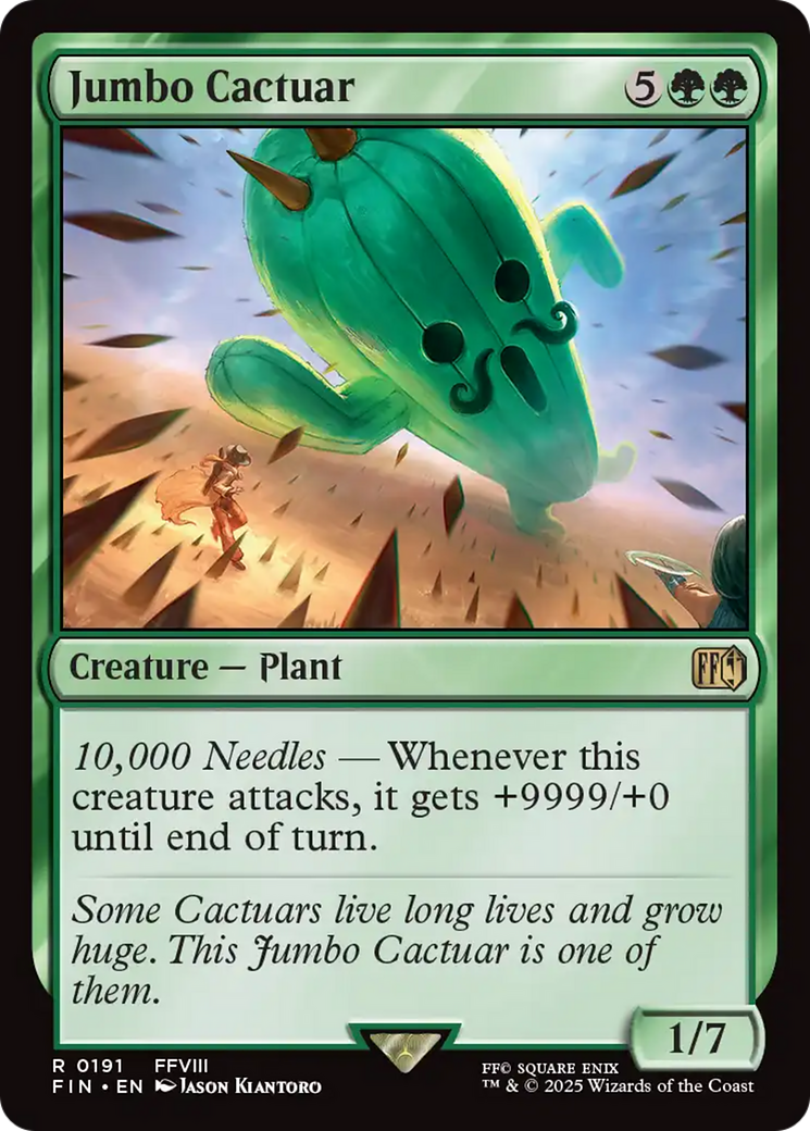 Jumbo Cactuar [FINAL FANTASY] | Good Games Adelaide SA
