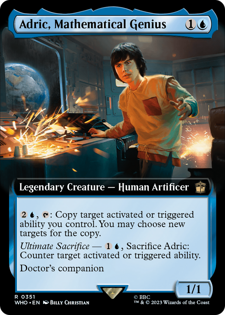 Adric, Mathematical Genius (Extended Art) [Doctor Who] | Good Games Adelaide SA