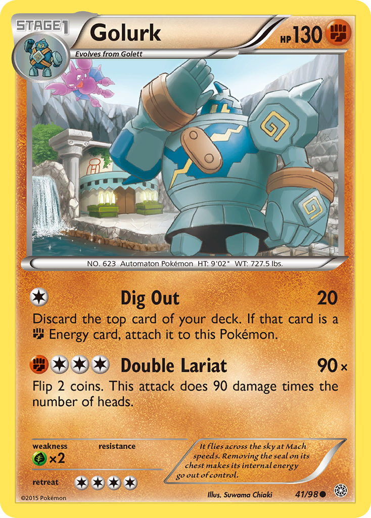 Golurk (41/98) [XY: Ancient Origins] | Good Games Adelaide SA