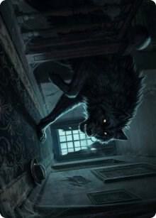 Primal Adversary Art Card 52 (Art Series: Innistrad: Midnight Hunt)  | Good Games Adelaide SA