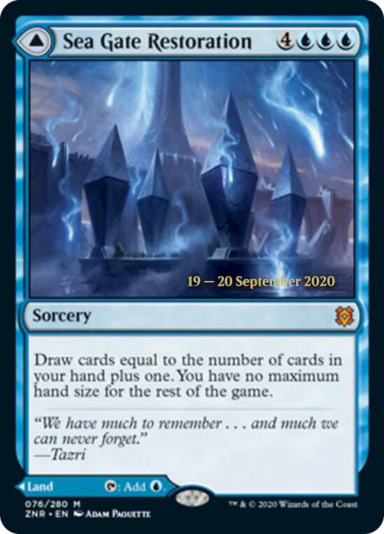Sea Gate Restoration 76 (Prerelease Cards)  - Foil | Good Games Adelaide SA