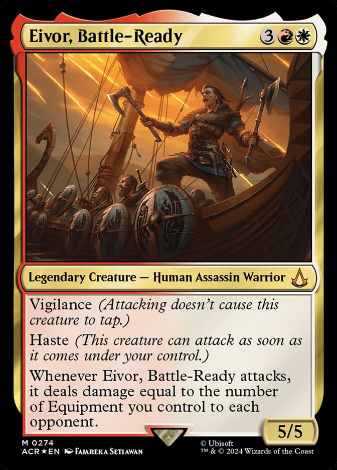Eivor, Battle-Ready 274 (Universes Beyond: Assassin's Creed)  - Foil | Good Games Adelaide SA
