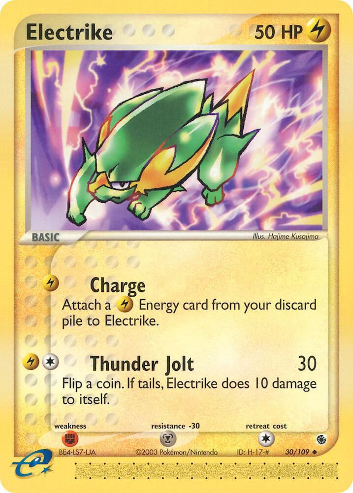 Electrike  30/109 (Ruby and Sapphire)  | Good Games Adelaide SA