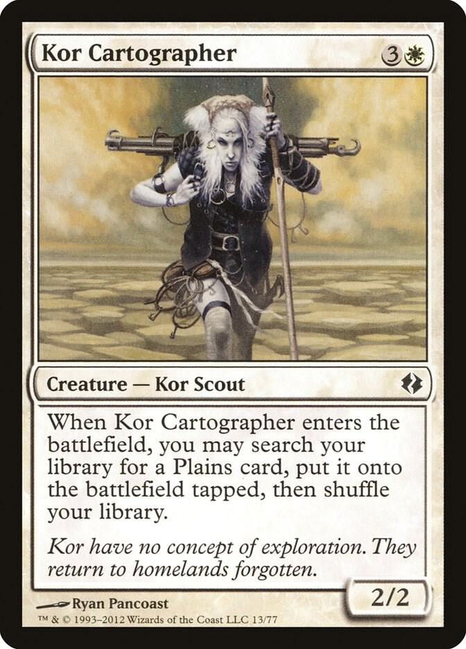 Kor Cartographer 13 (Duel Decks: Venser vs. Koth)  | Good Games Adelaide SA