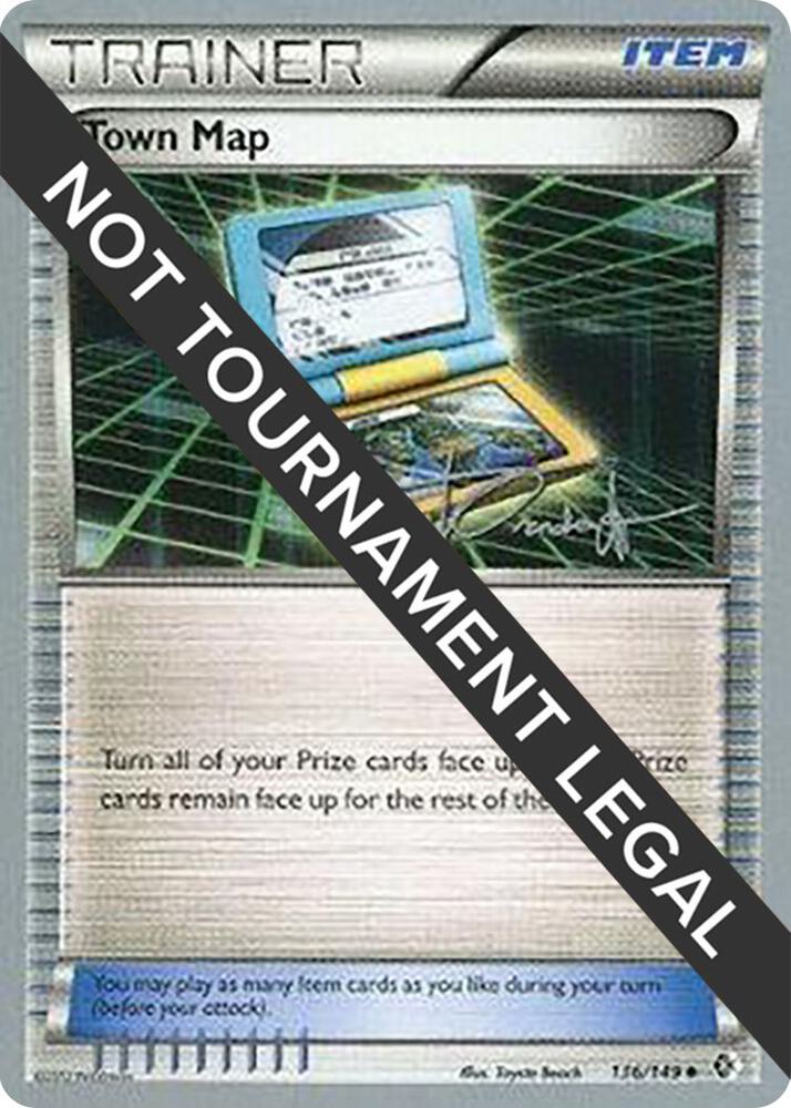 Town Map 2014 Trent Orndorff 136/149 (World Championship Decks)  | Good Games Adelaide SA