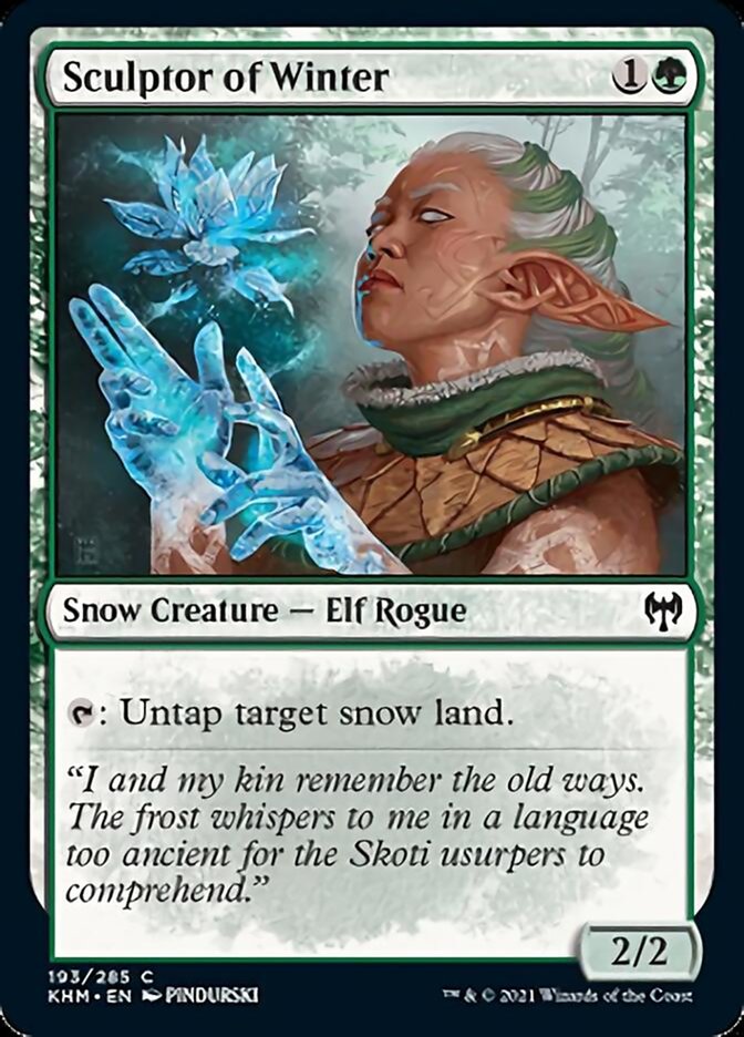 Sculptor of Winter [Kaldheim] | Good Games Adelaide SA