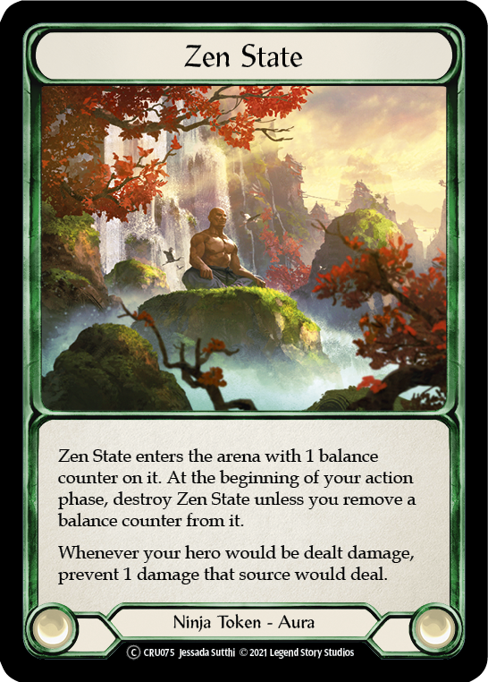 Zen State [U-CRU075-RF] Unlimited Rainbow Foil | Good Games Adelaide SA