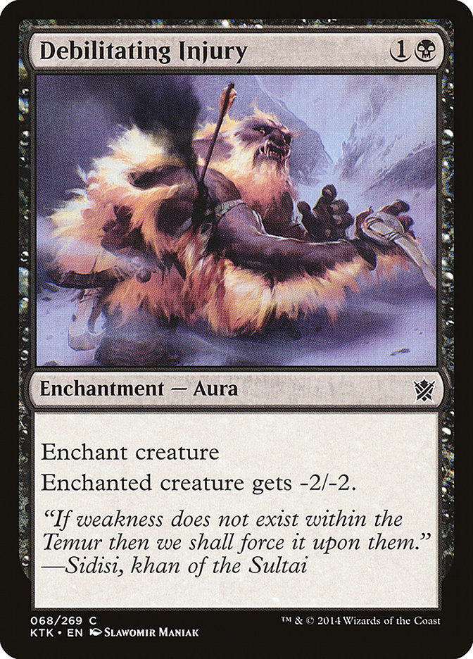Debilitating Injury 68 (Khans of Tarkir)  | Good Games Adelaide SA