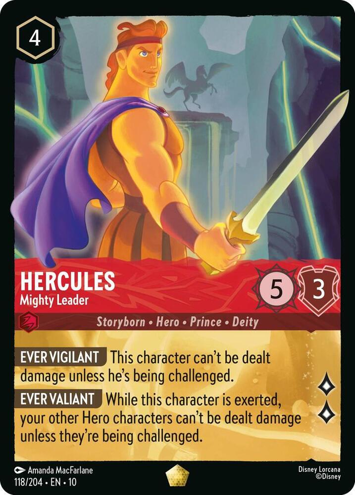 Hercules, Mighty Leader 118/204 (Whispers in the Well)  | Good Games Adelaide SA