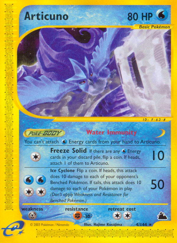 Articuno (4/144) [Skyridge] | Good Games Adelaide SA