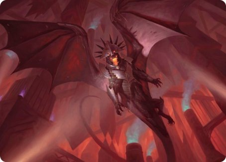 Ziatora, the Incinerator Art Card [Streets of New Capenna Art Series] | Good Games Adelaide SA