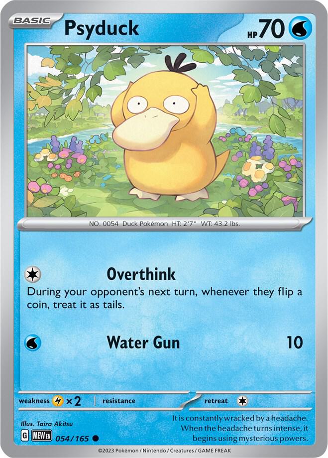 Psyduck 054/165 (SV: Scarlet & Violet 151)  | Good Games Adelaide SA