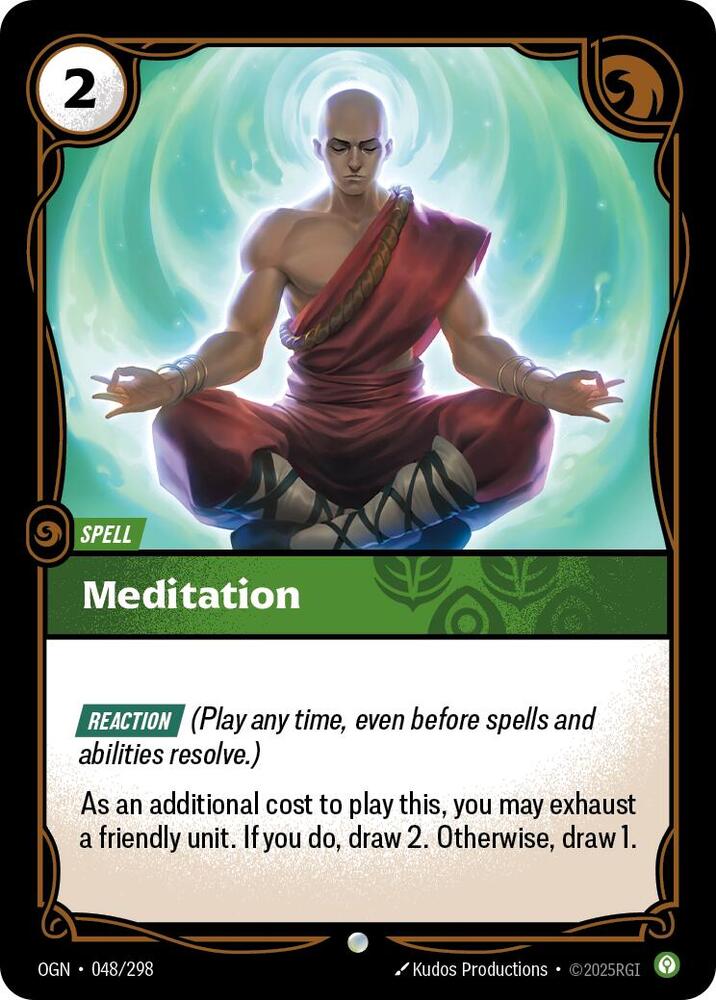 Meditation 048/298 (Origins)  | Good Games Adelaide SA