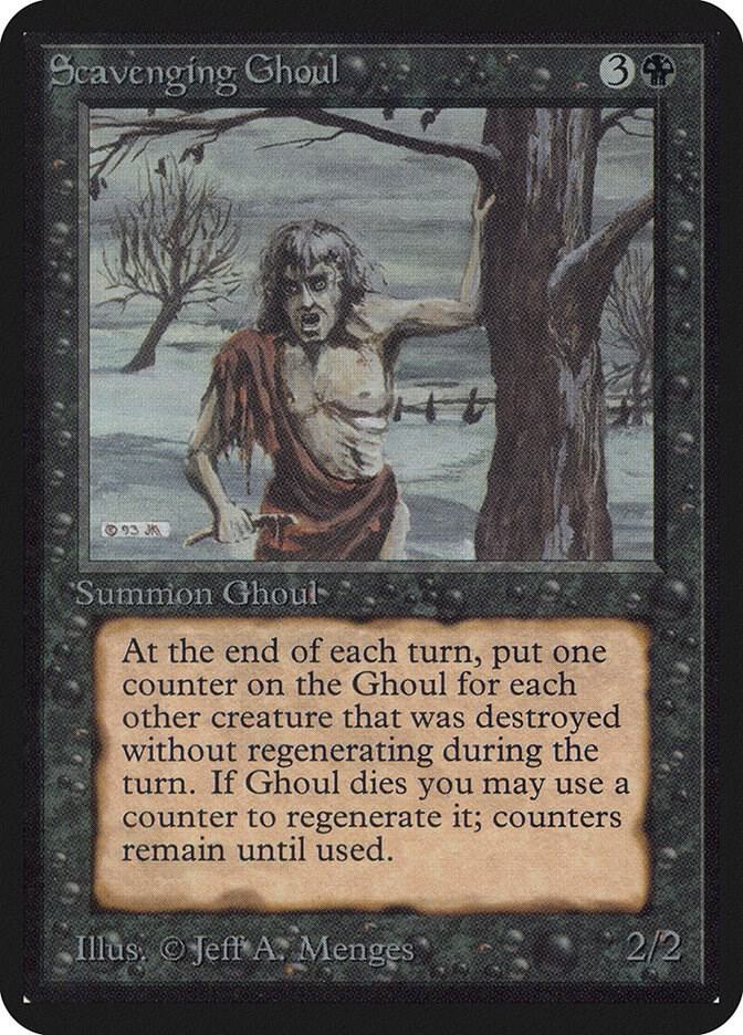 Scavenging Ghoul  (Alpha Edition)  | Good Games Adelaide SA