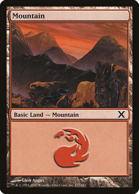 Mountain 377 (10th Edition)  | Good Games Adelaide SA