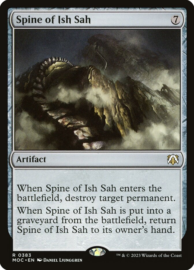 Spine of Ish Sah 383 (Commander: March of the Machine)  | Good Games Adelaide SA