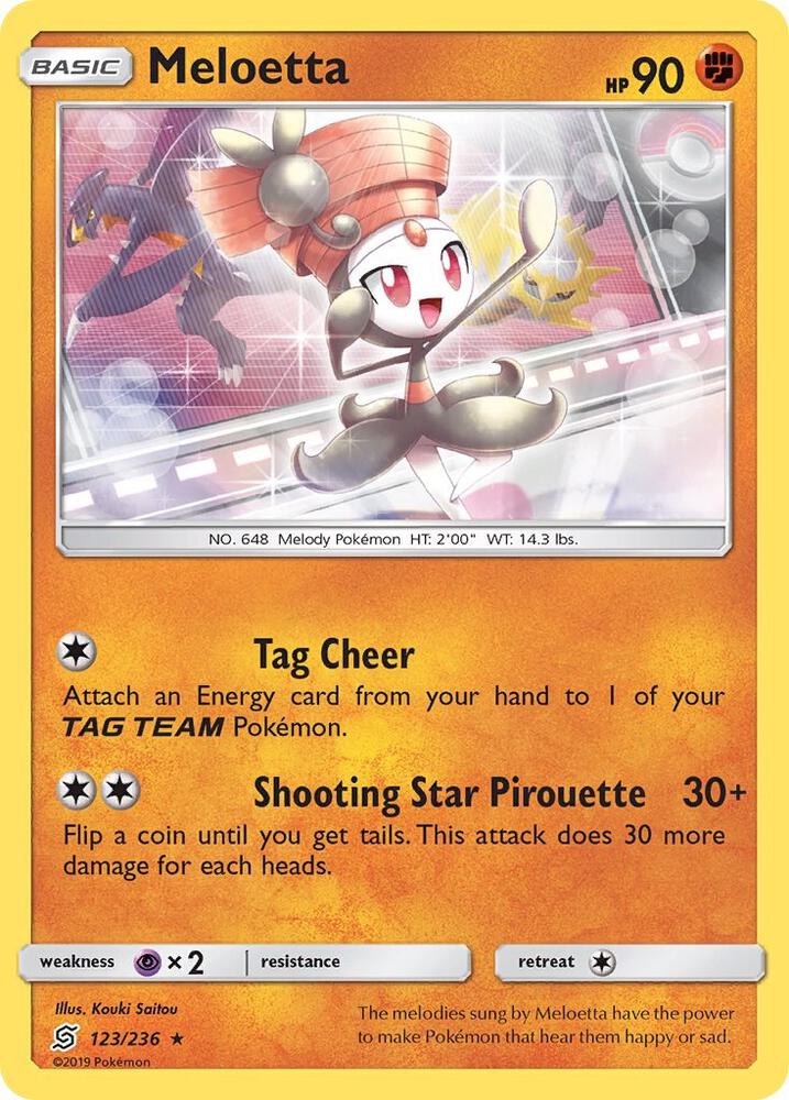 Meloetta 123/236 (SM - Unified Minds)  | Good Games Adelaide SA