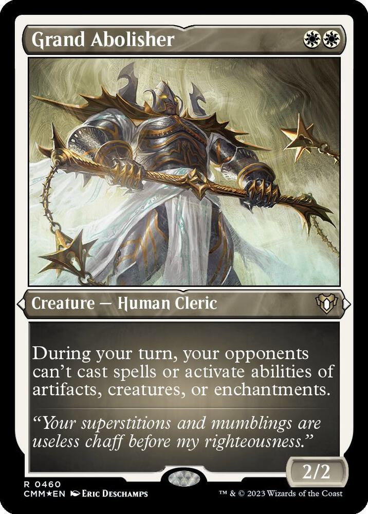 Grand Abolisher 460 (Commander Masters)  - Etched Foil | Good Games Adelaide SA