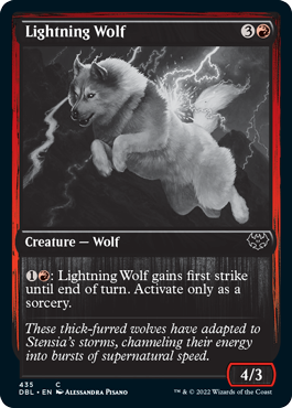 Lightning Wolf [Innistrad: Double Feature] | Good Games Adelaide SA