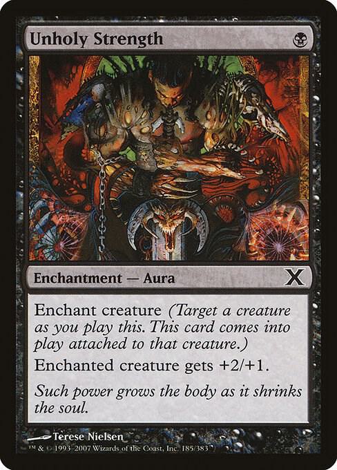 Unholy Strength 185 (10th Edition)  | Good Games Adelaide SA