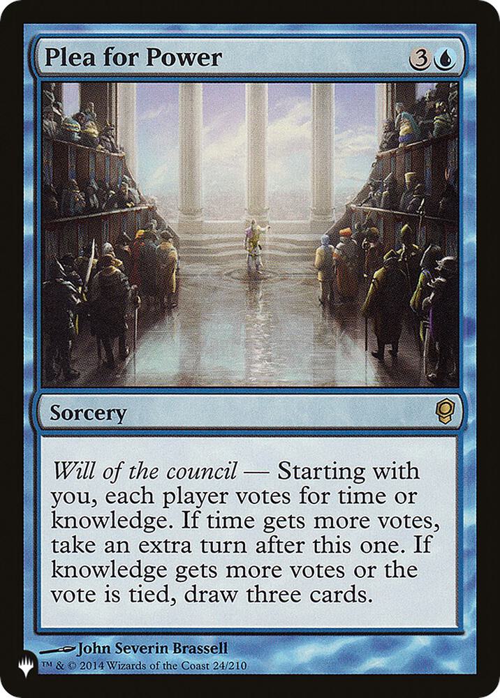 Plea for Power 24/210 (The List Reprints)  | Good Games Adelaide SA