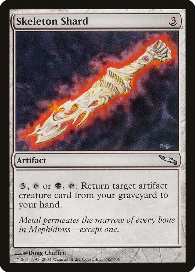 Skeleton Shard [Mirrodin] | Good Games Adelaide SA