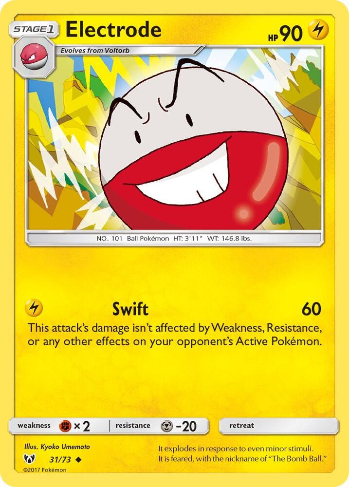 Electrode 31/73 (Shining Legends)  | Good Games Adelaide SA